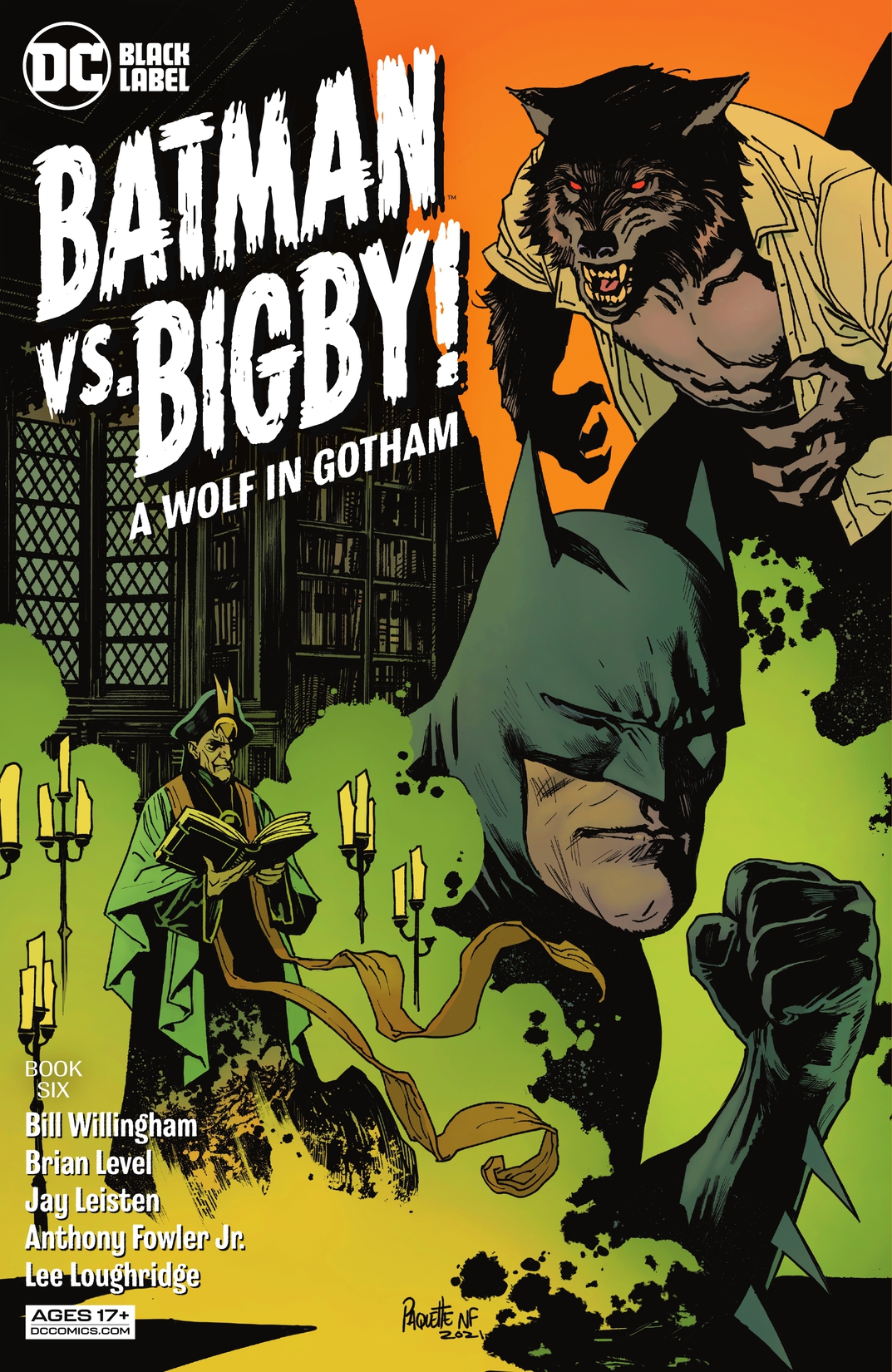 Batman Vs. Bigby! A Wolf In Gotham #6 preview images
