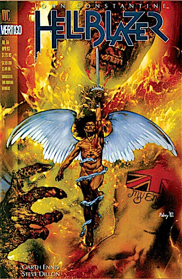 Hellblazer #64 preview images