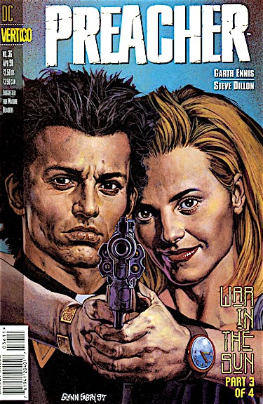 Preacher #36 preview images