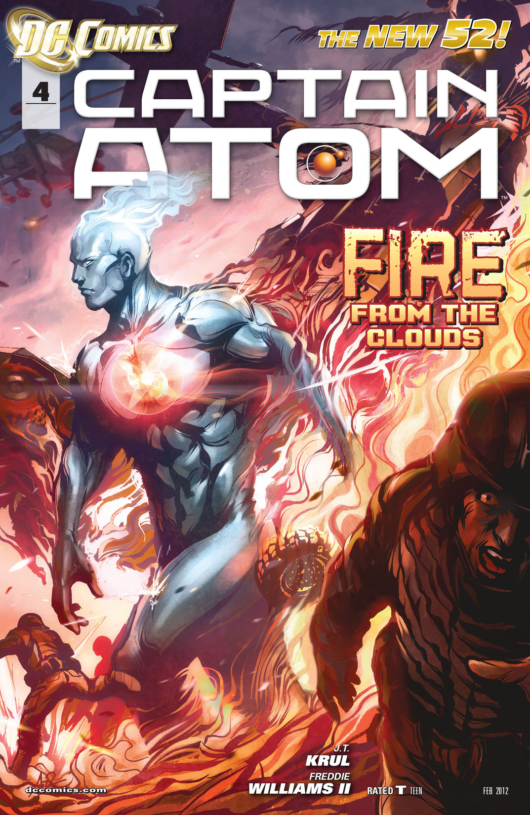 Captain Atom (2011-) #4 preview images
