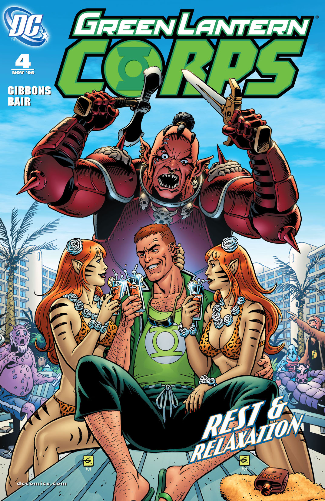 Green Lantern Corps (2006-) #4 preview images