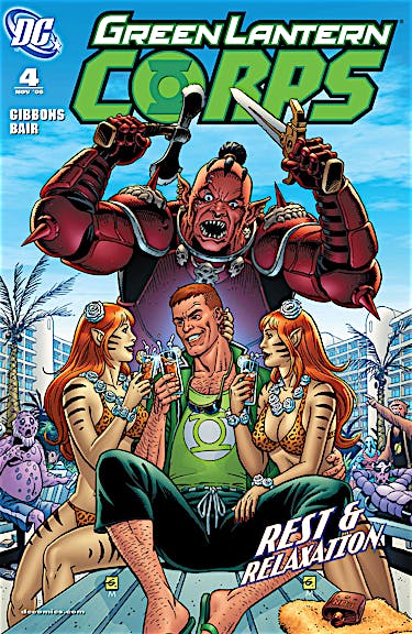 Green Lantern Corps (2006-) #4 preview images
