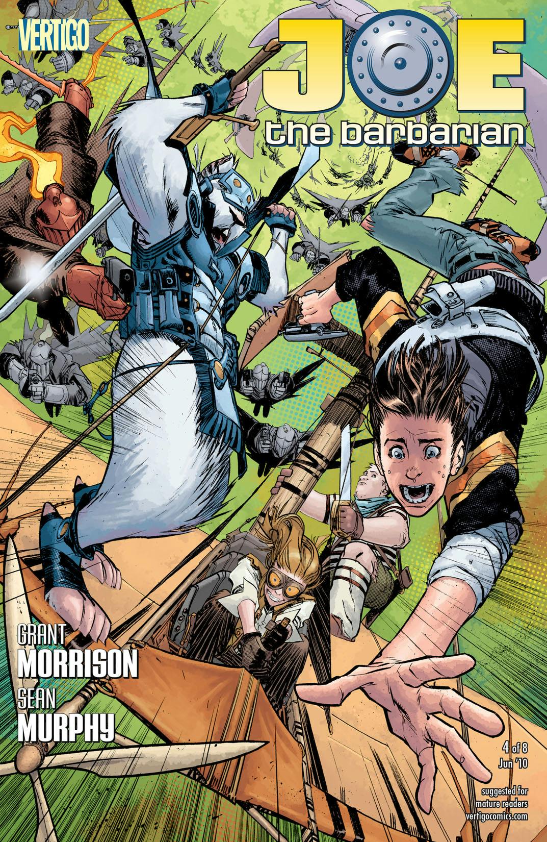 Joe the Barbarian #4 preview images