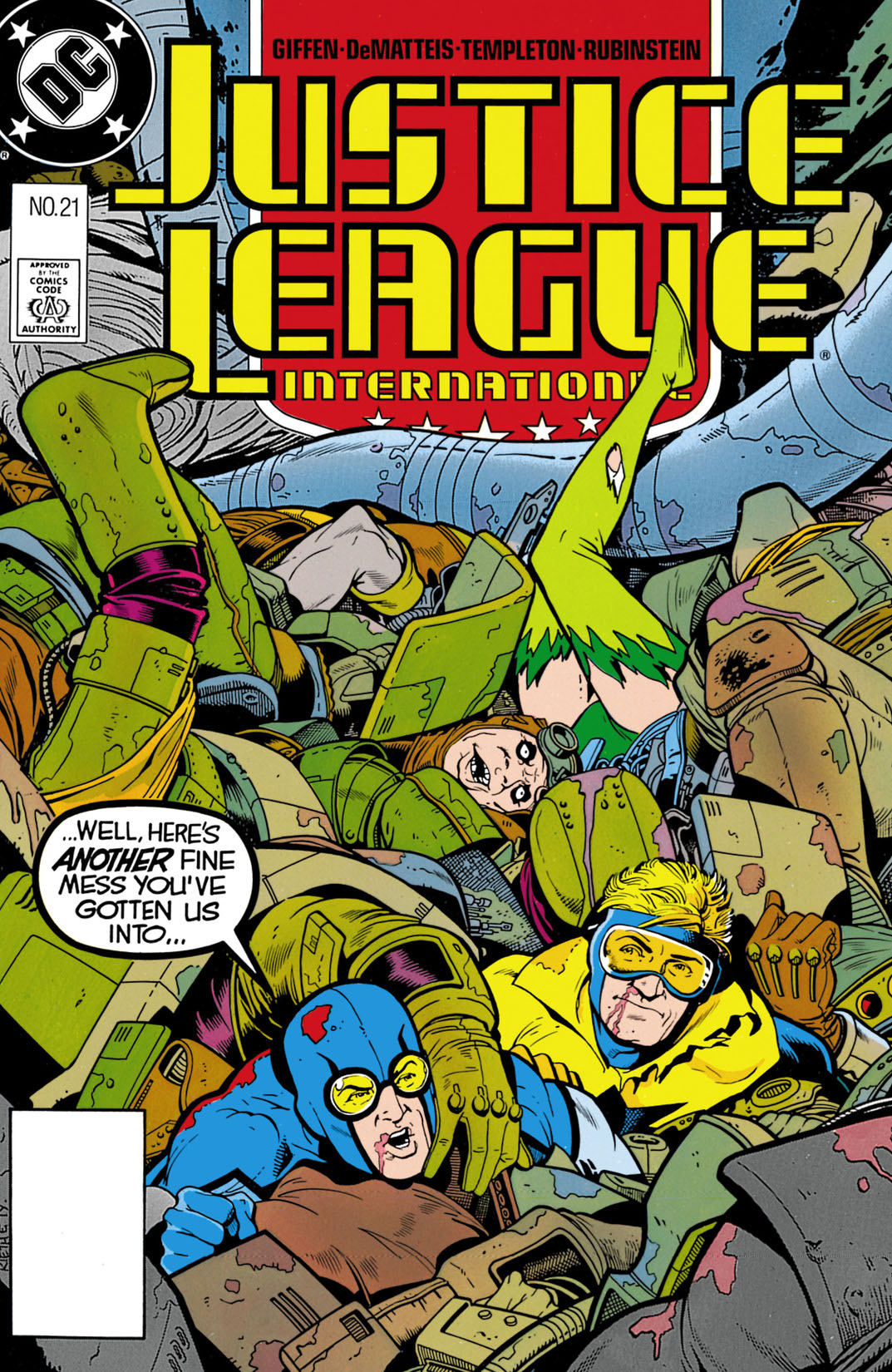 Justice League International (1987-) #21 preview images
