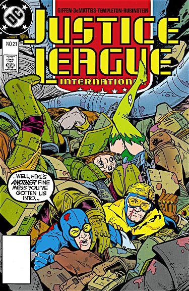Justice League International (1987-) #21