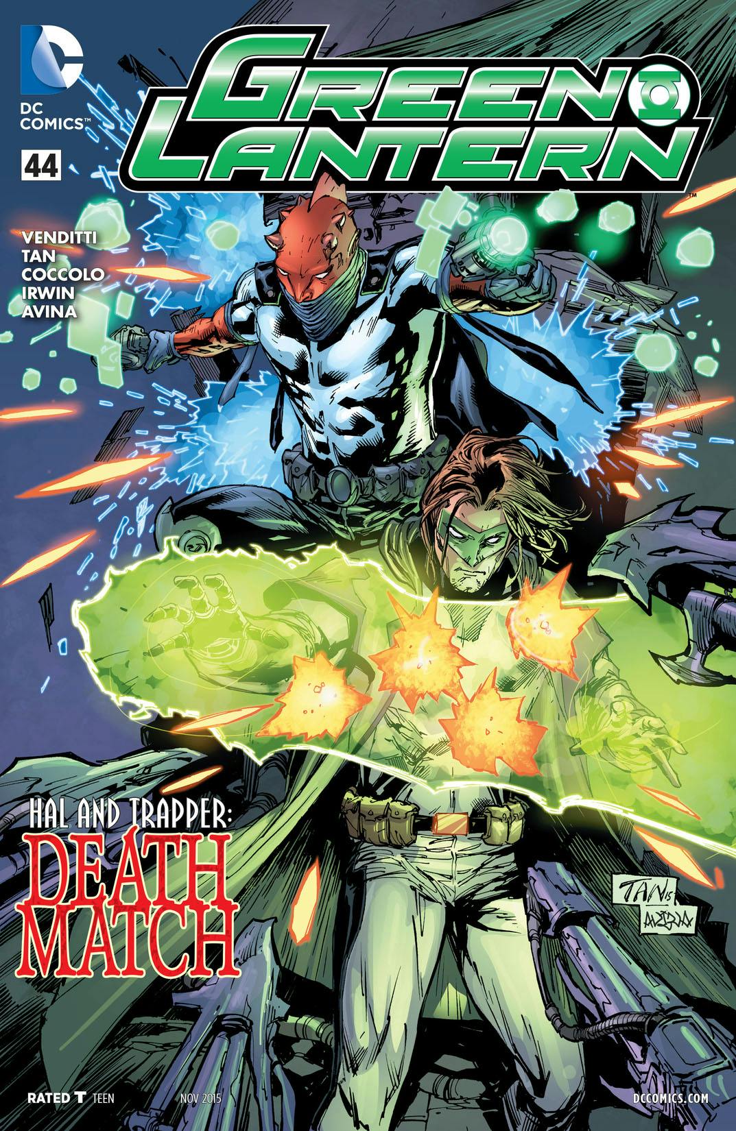 Green Lantern (2011-) #44 preview images