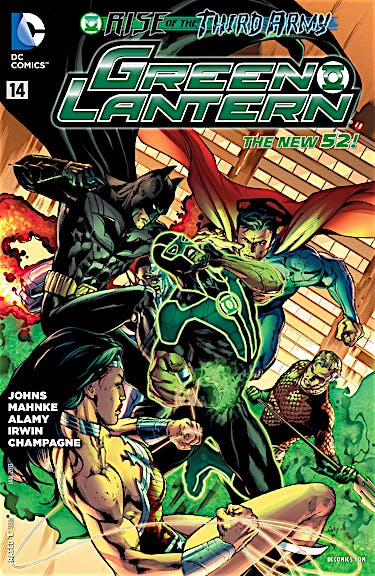 Green Lantern (2011-) #14 preview images