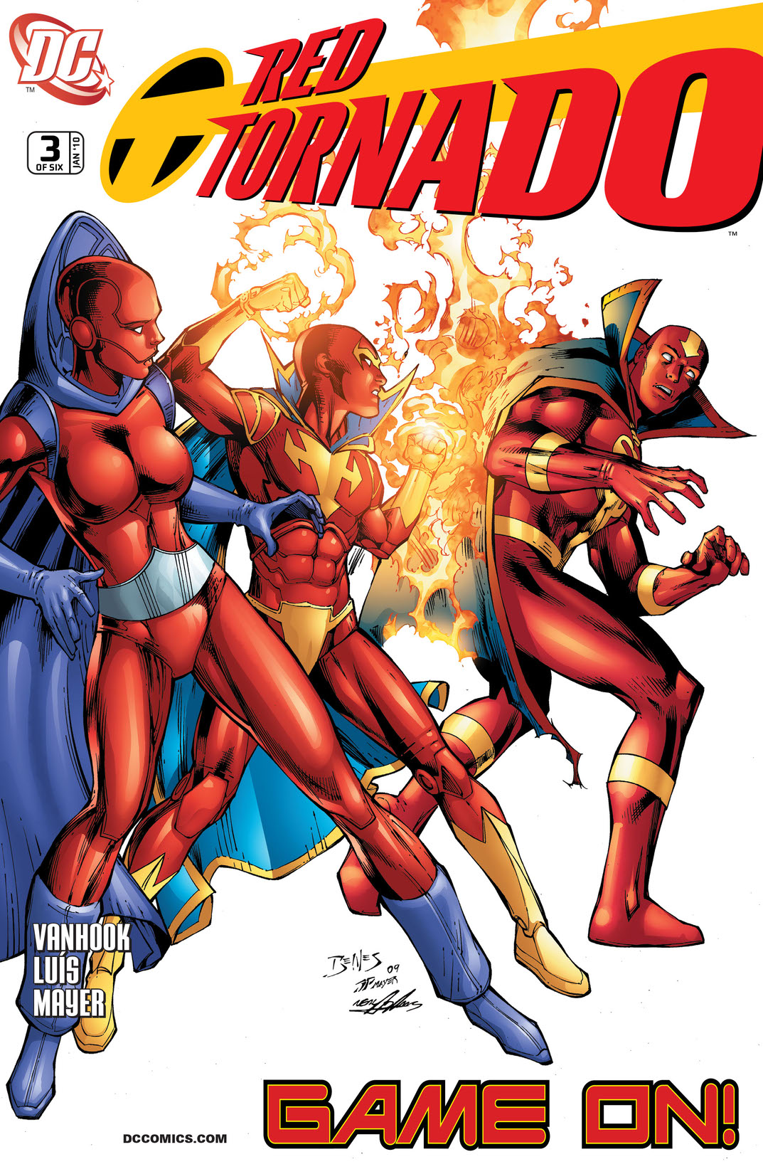 Red Tornado (2009-) #3 preview images