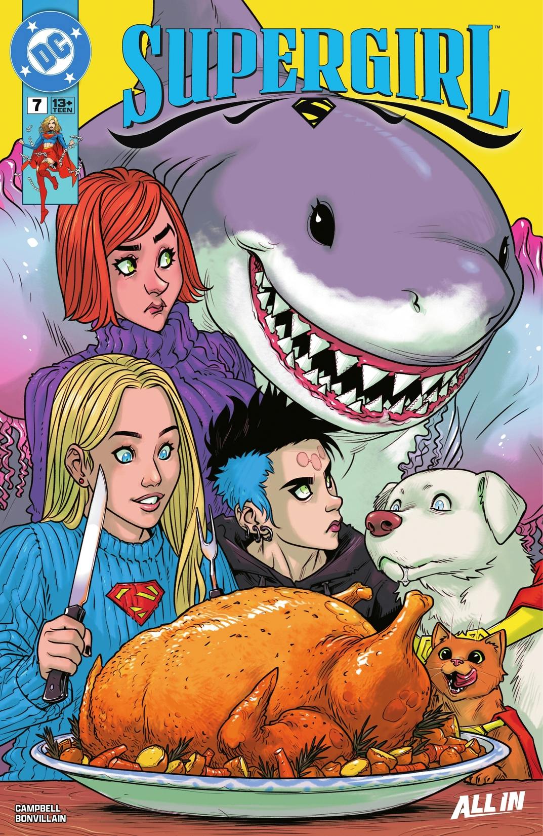 Supergirl #7 preview images