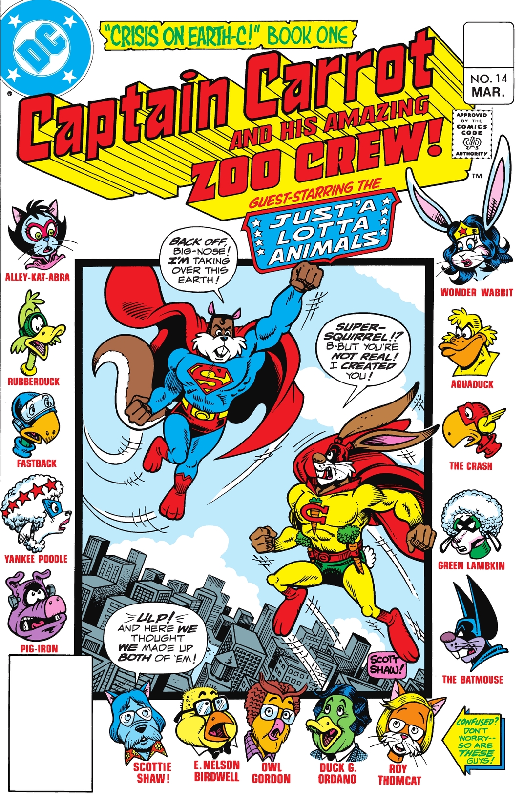 Captain Carrot and His Amazing Zoo Crew #14 preview images
