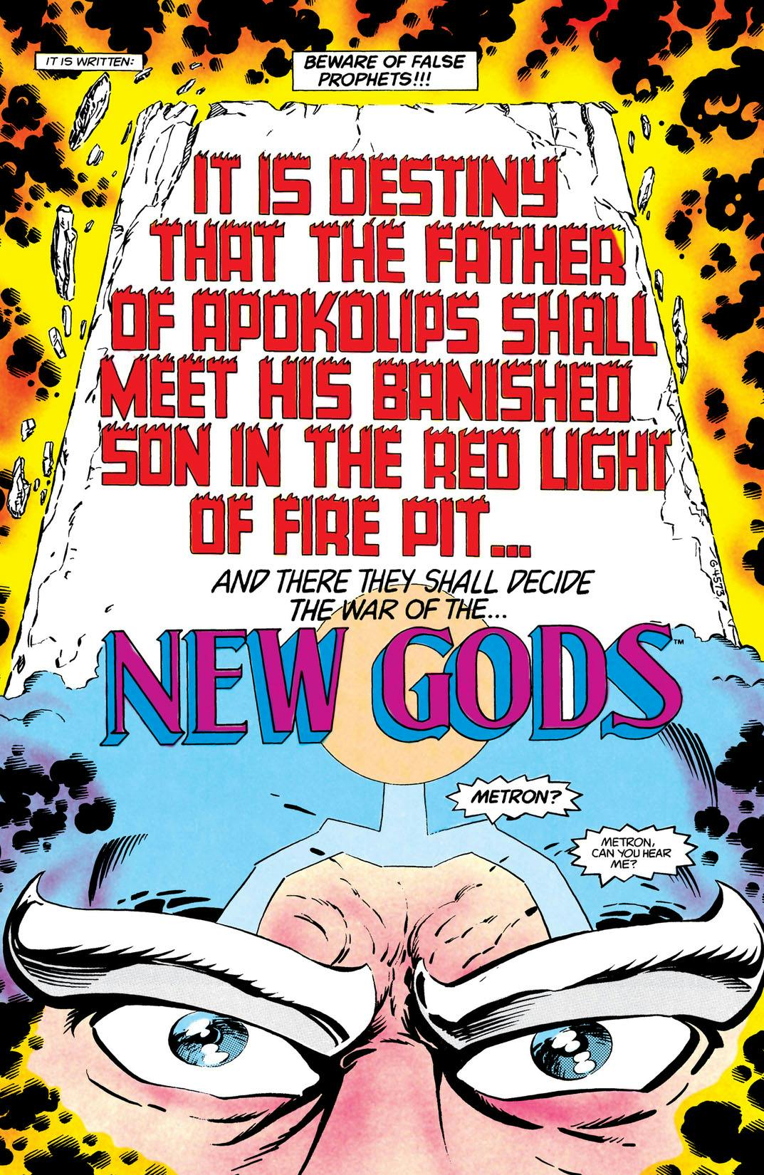 New Gods (1989-1991) series preview1