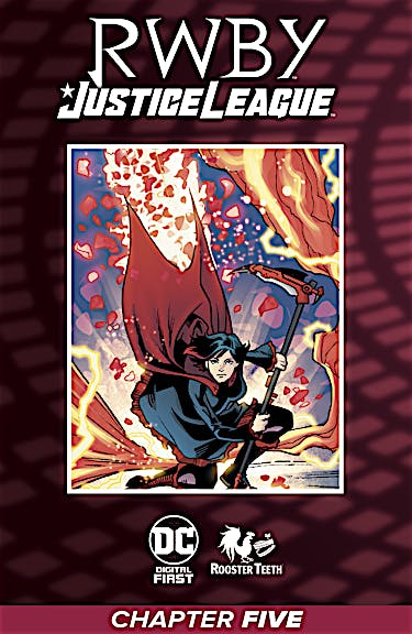 RWBY/Justice League #5 preview images
