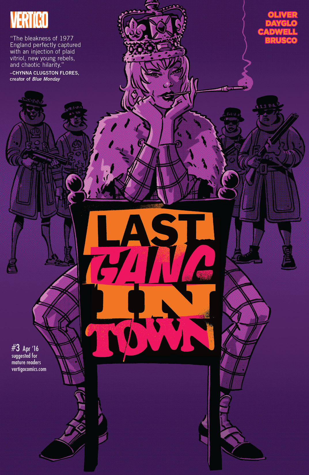 Last Gang in Town #3 preview images