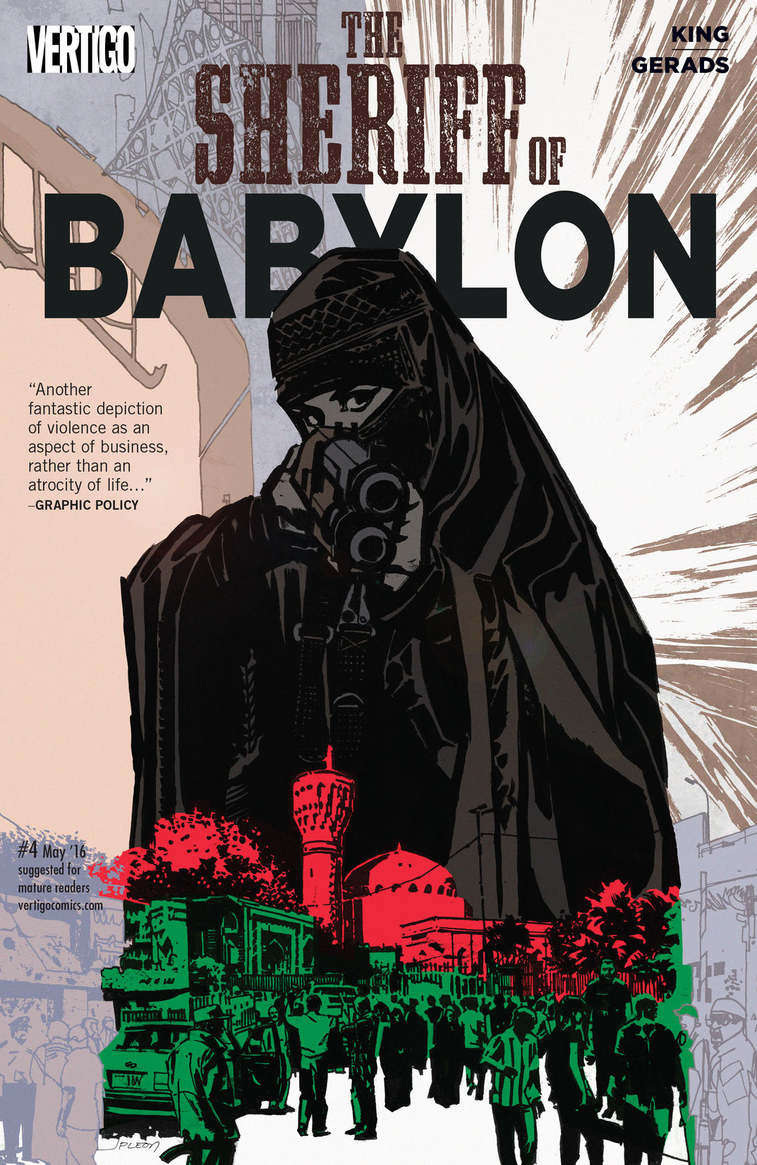 Sheriff of Babylon #4 preview images