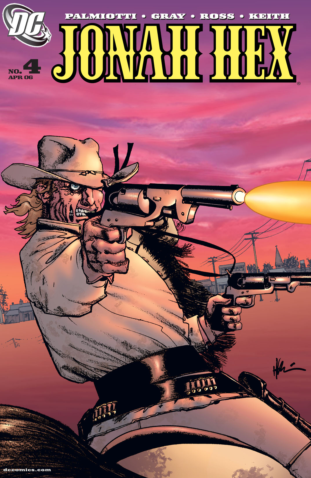 Jonah Hex #4 preview images