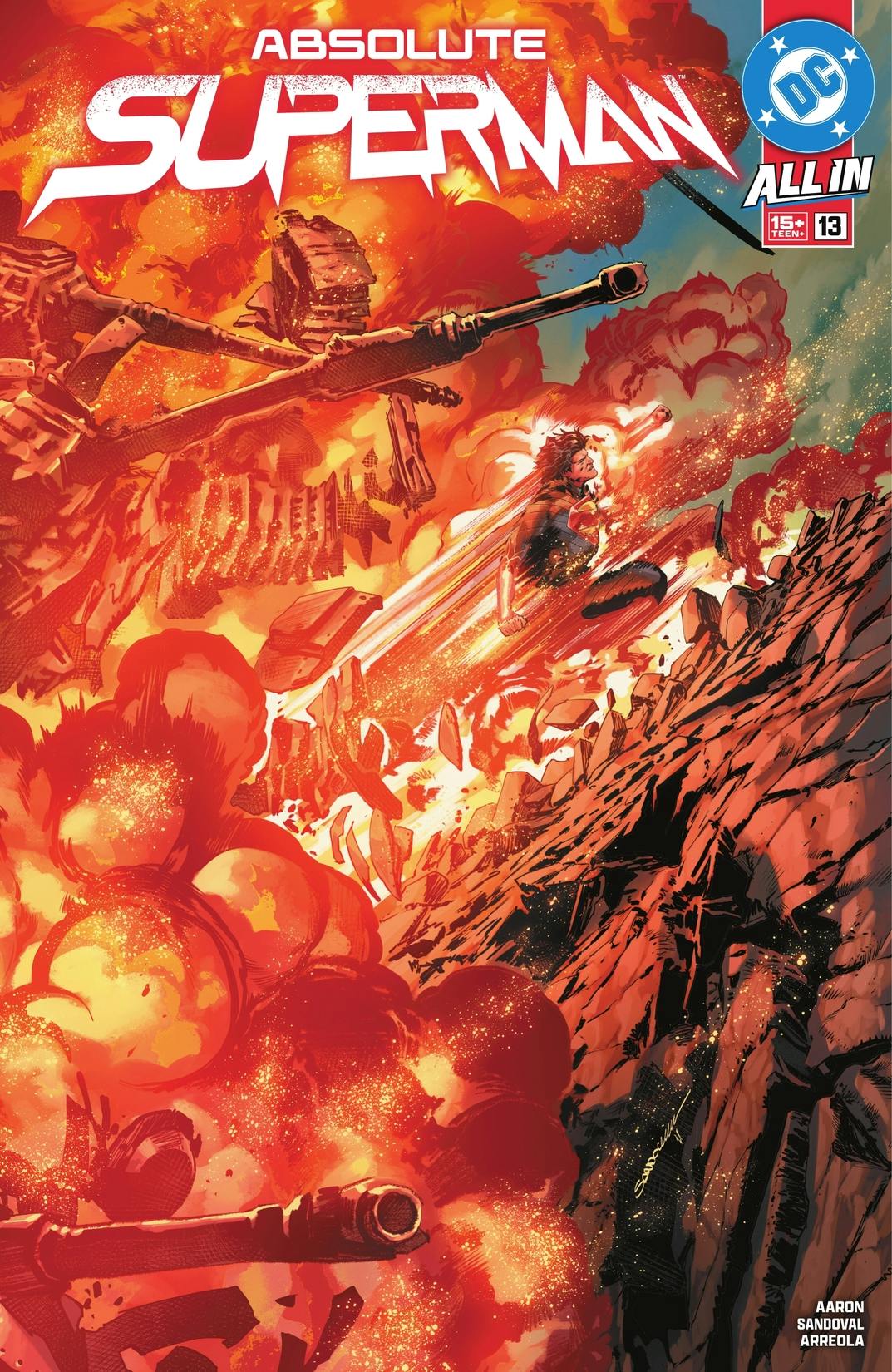 Absolute Superman #13 preview images