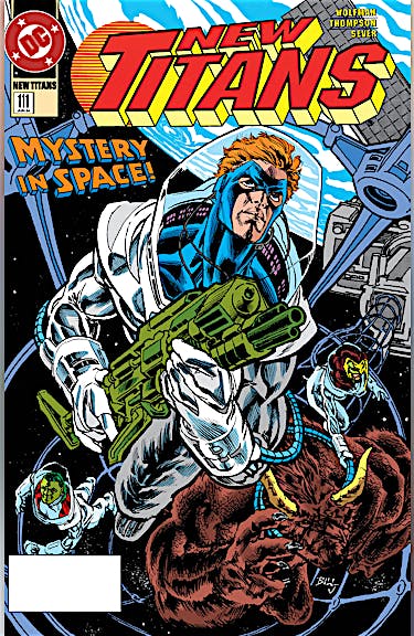 The New Titans #111 preview images