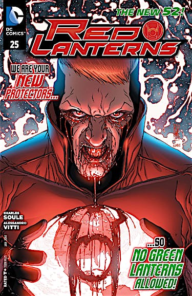 Red Lanterns #25 preview images