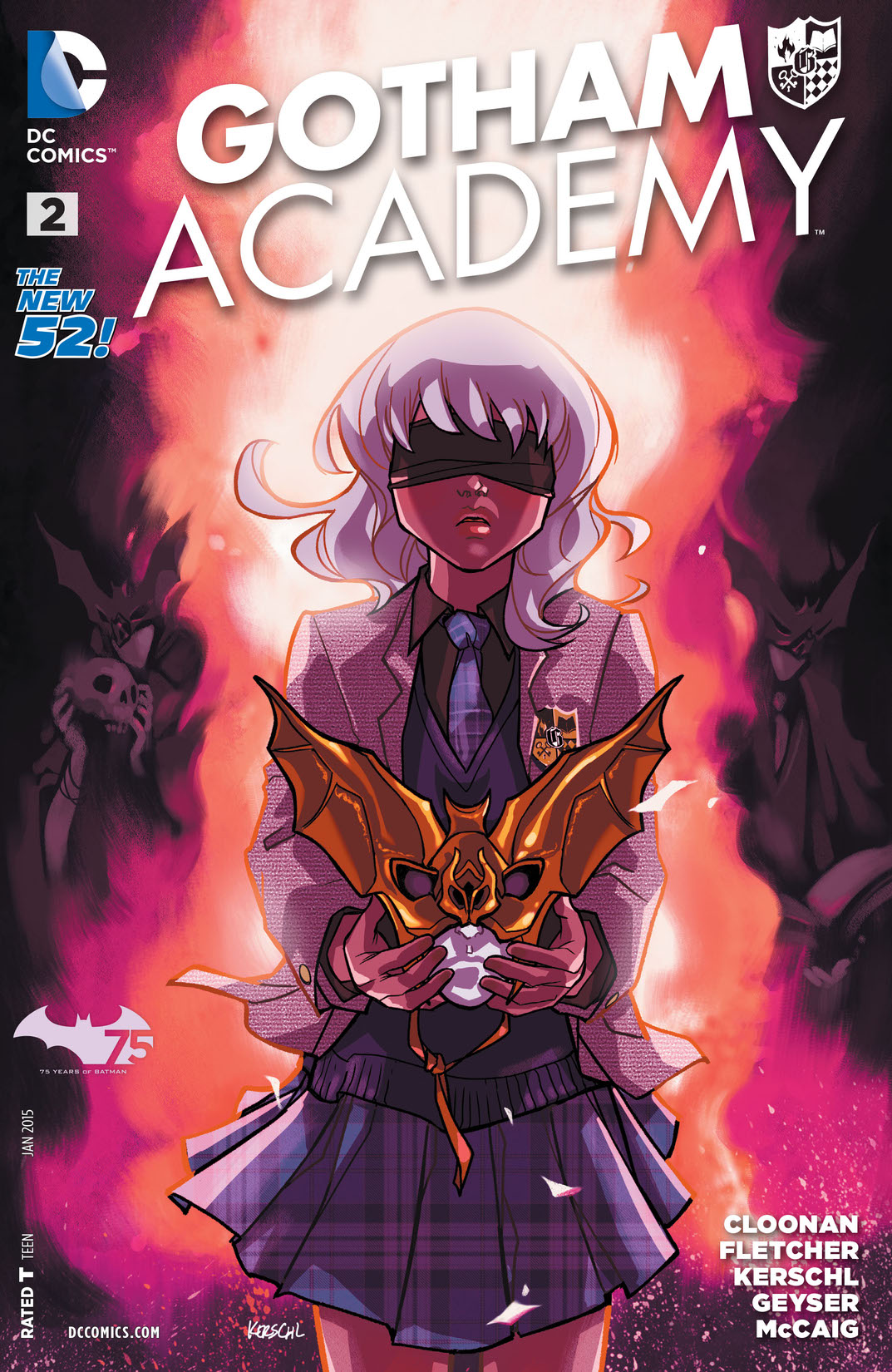 Gotham Academy #2 preview images