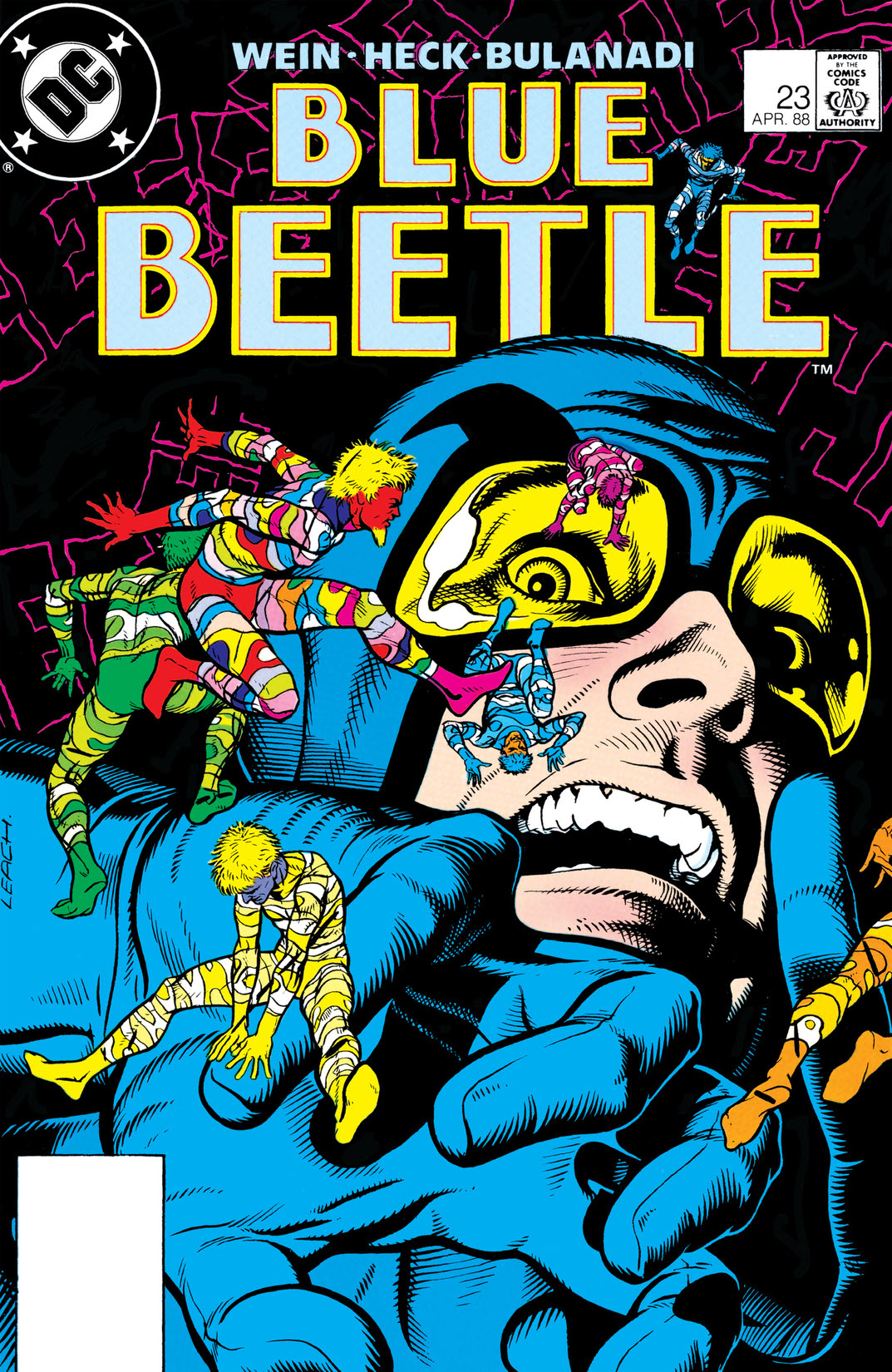 Blue Beetle (1986-) #23 preview images
