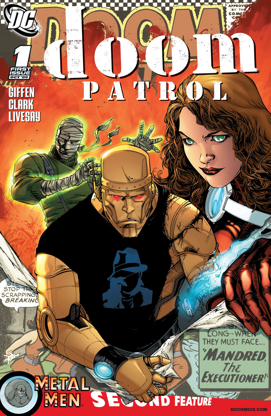 Doom Patrol (2009-) #1 preview images