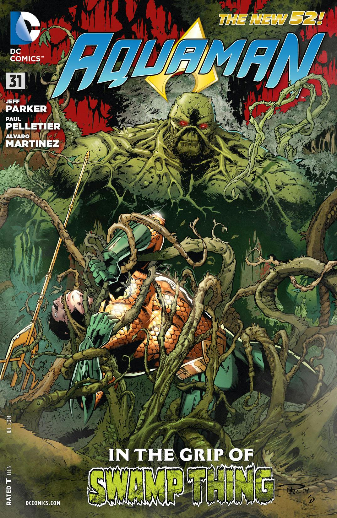 Aquaman (2011-) #31 preview images