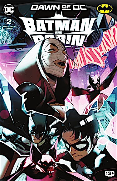 Batman and Robin #2 preview images