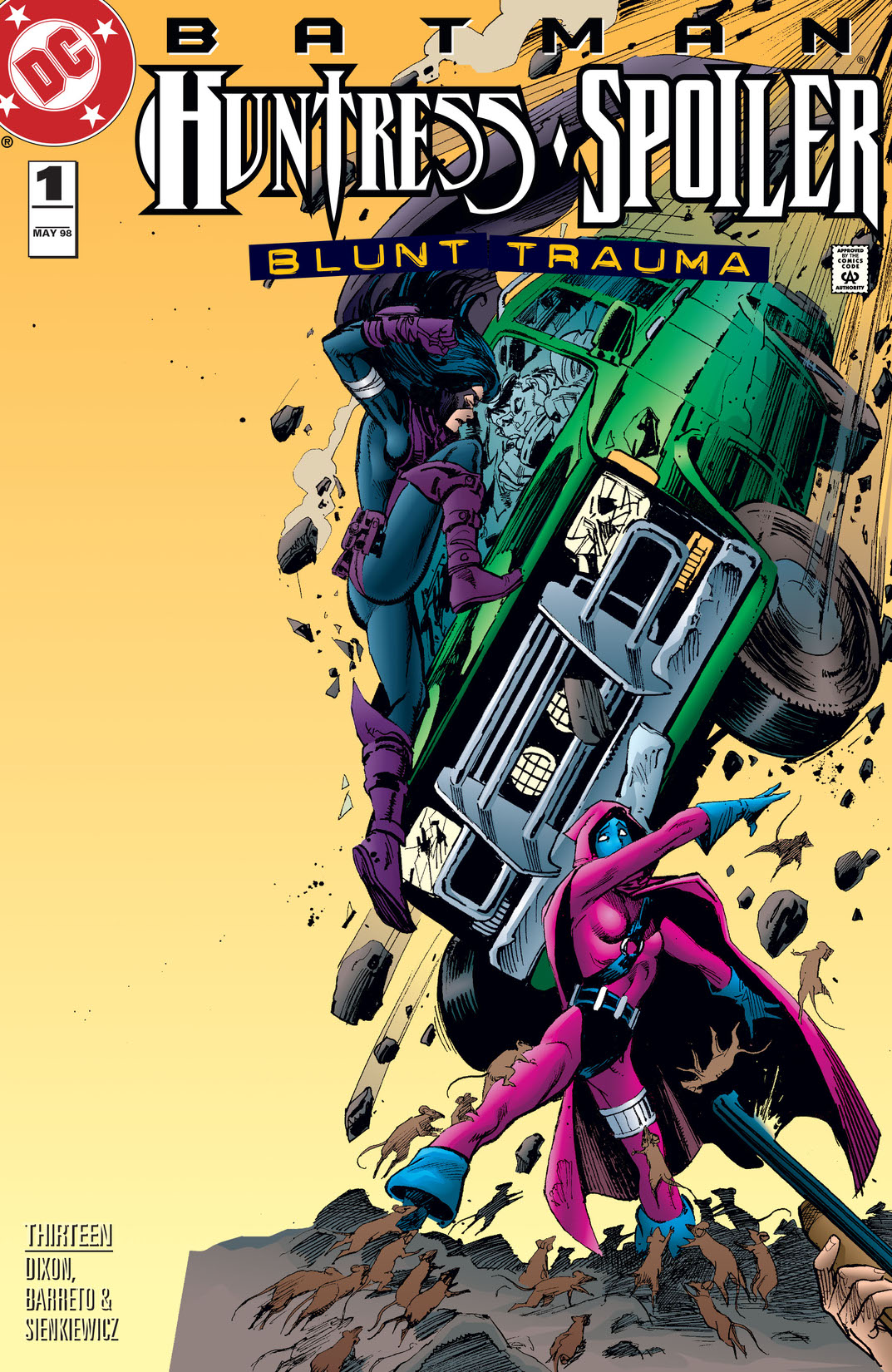 Batman: Huntress/Spoiler - Blunt Trauma #1 preview images