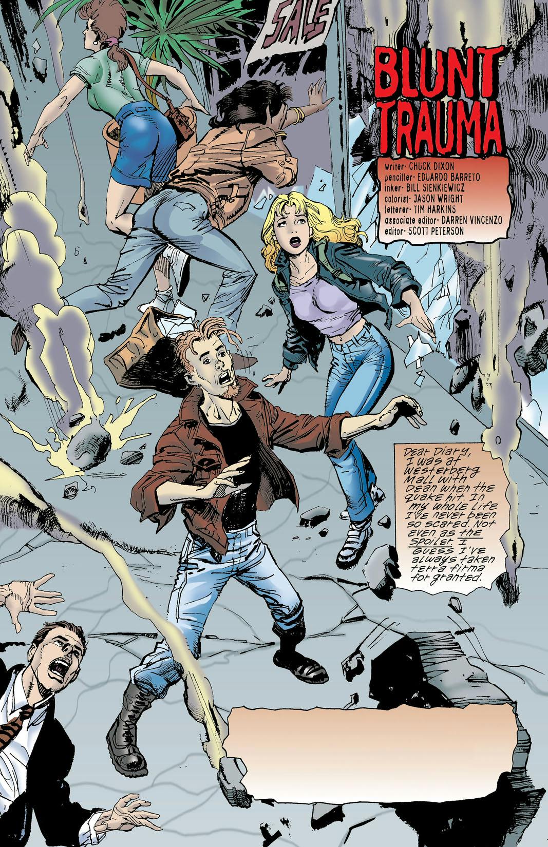 Batman: Huntress/Spoiler - Blunt Trauma series preview1