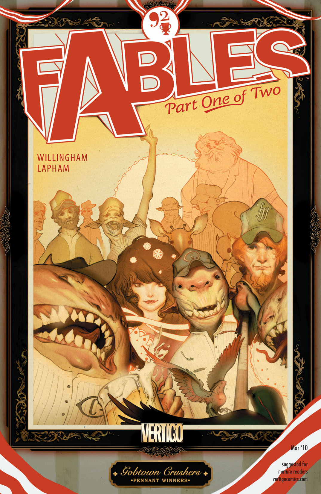 Fables #92 preview images