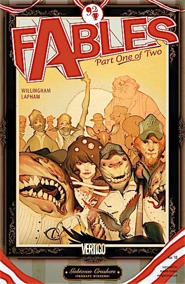 Fables #92 preview images