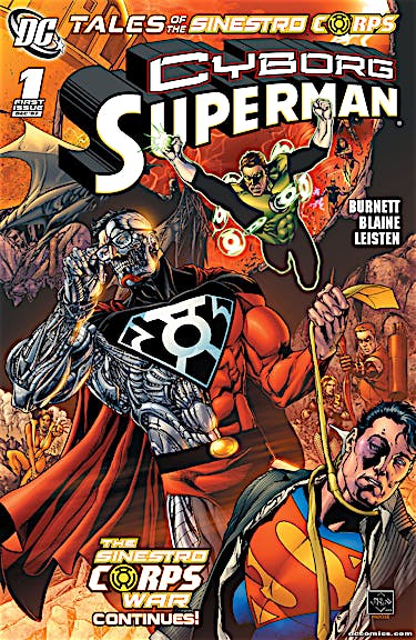 Tales of the Sinestro Corps: Cyborg-Superman #1 preview images