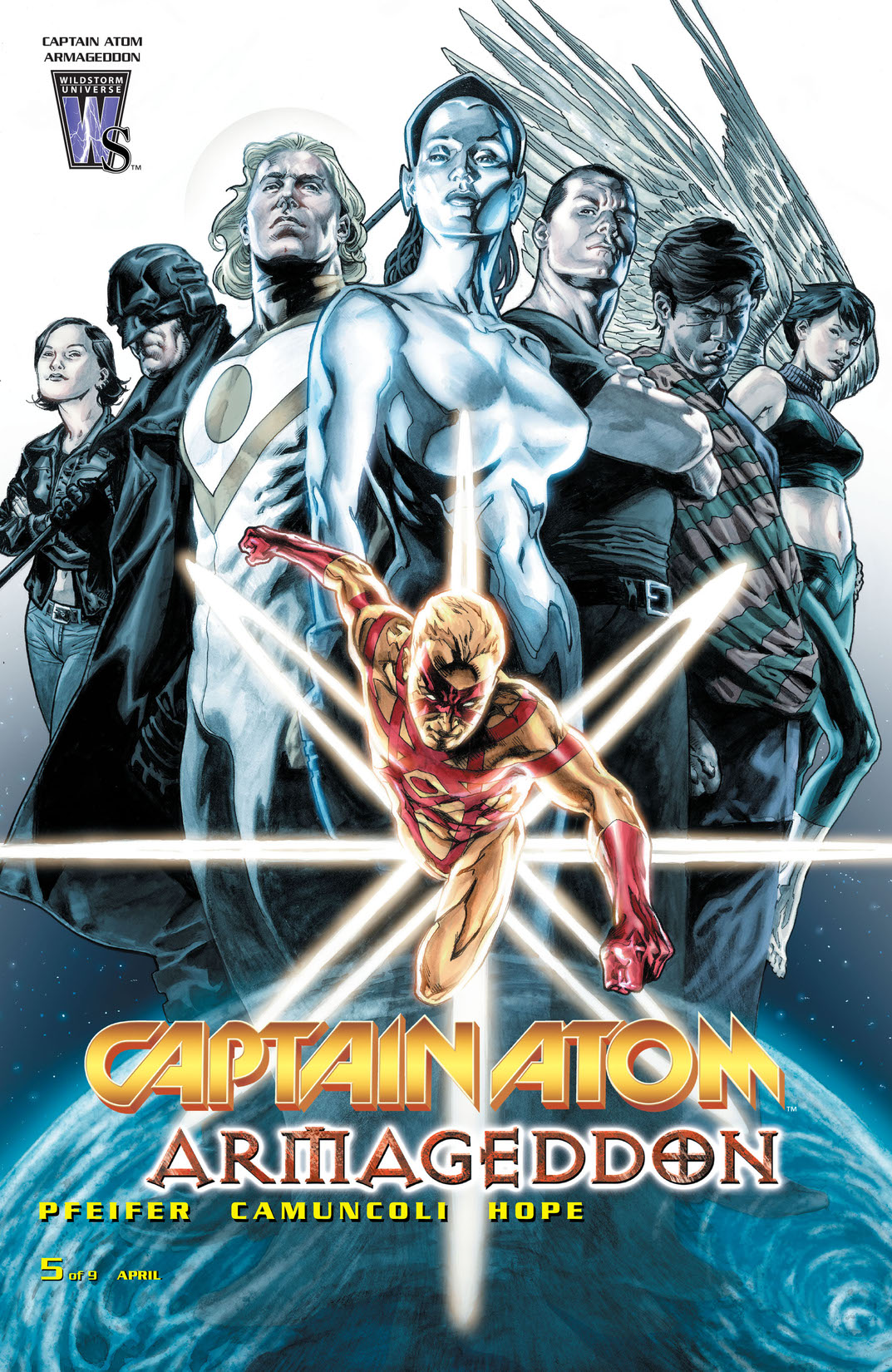 Captain Atom: Armageddon #5 preview images