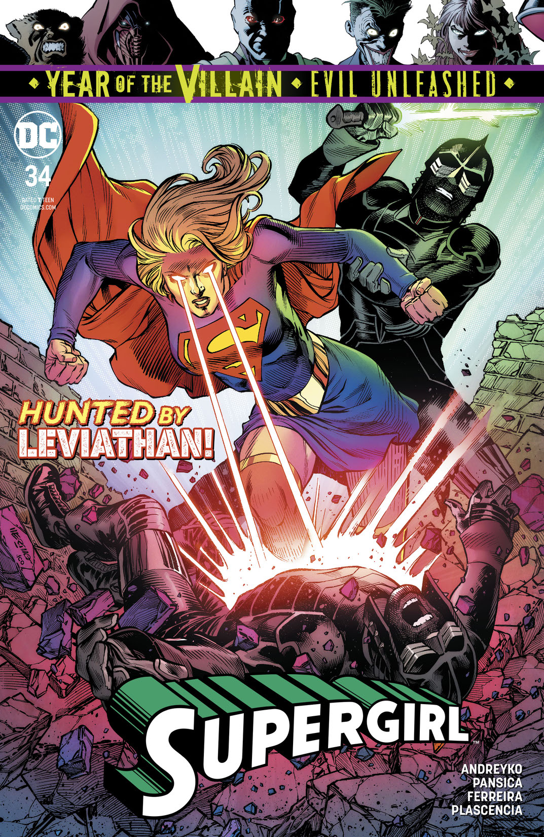 Supergirl (2016-) #34 preview images