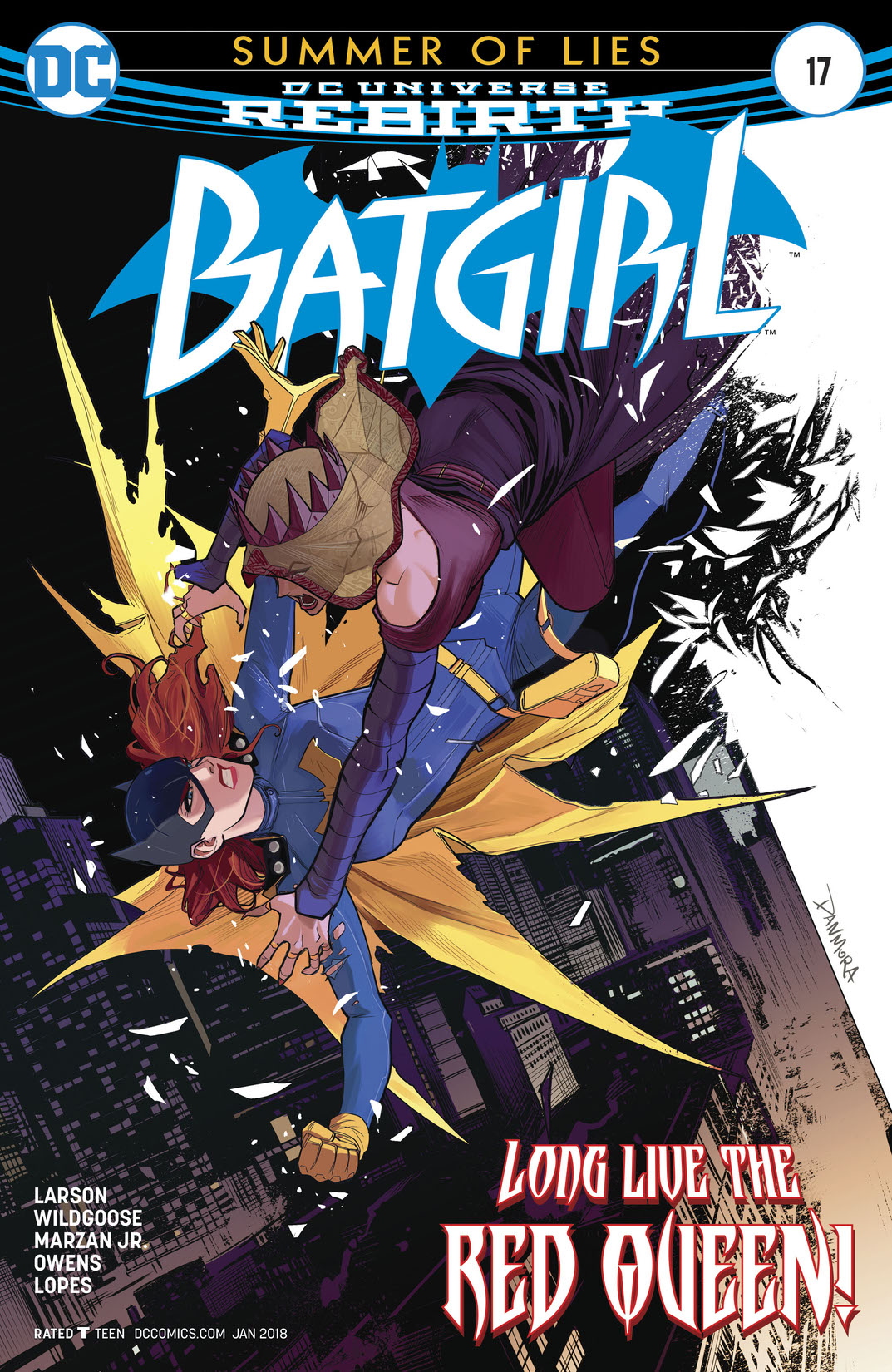 Batgirl (2016-) #17 preview images