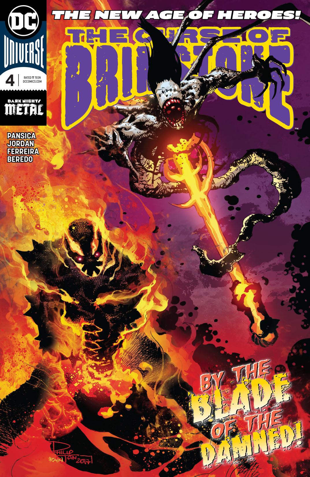 The Curse of Brimstone #4 preview images