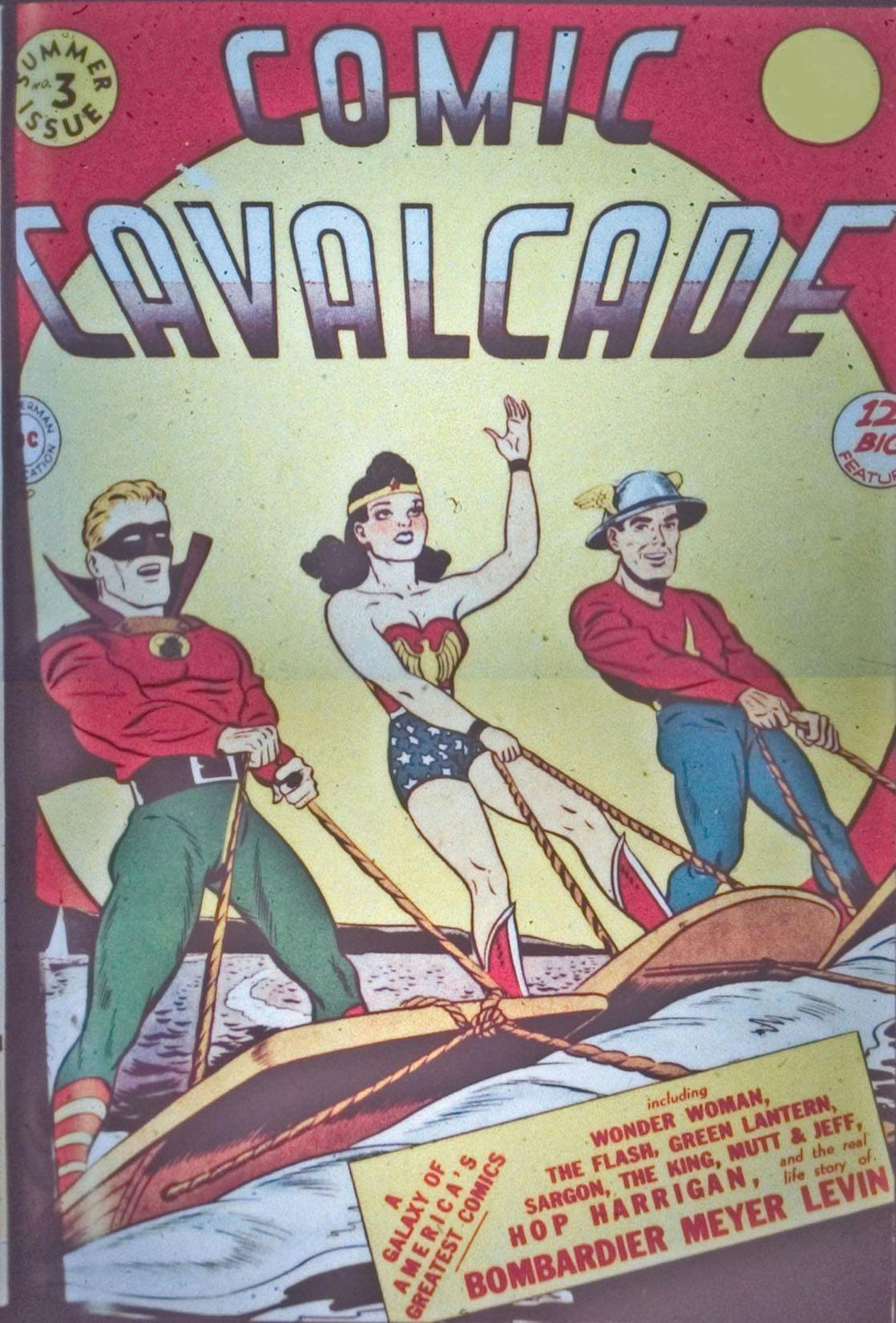 Comic Cavalcade #3 preview images
