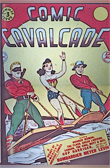 Comic Cavalcade #3 preview images