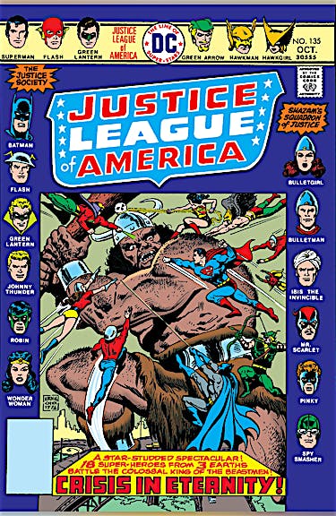 Justice League of America (1960-) #135 preview images