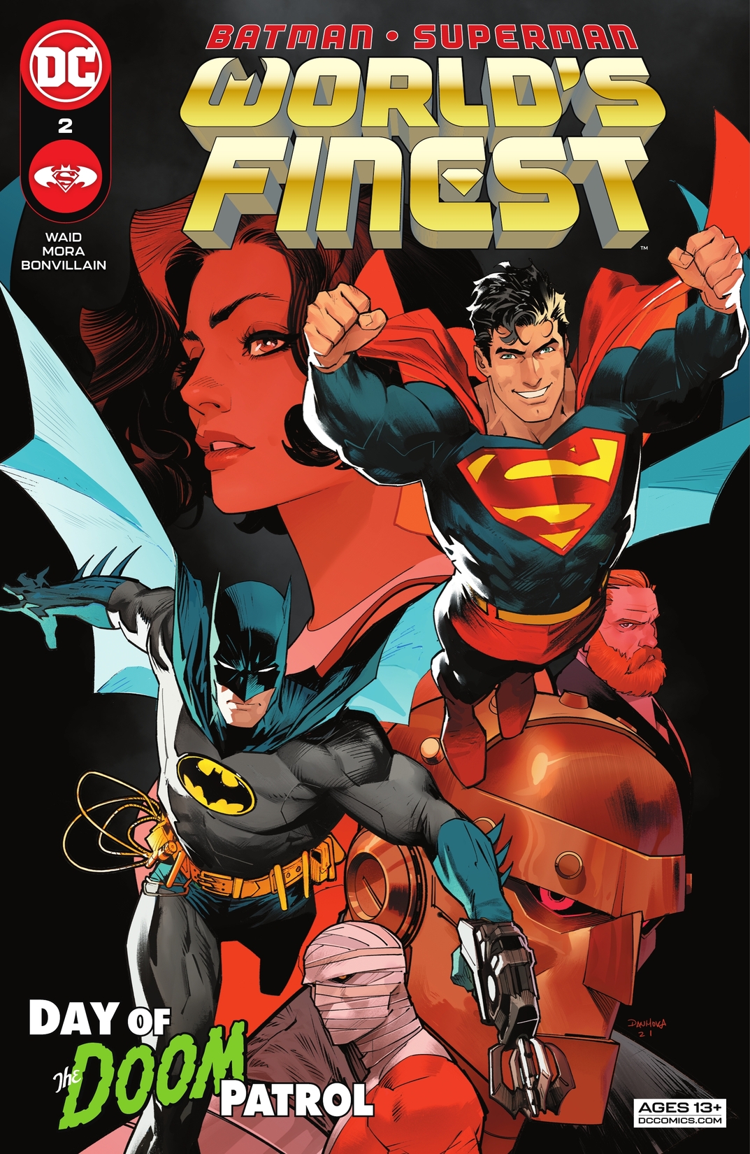 Batman/Superman: World's Finest #2 preview images