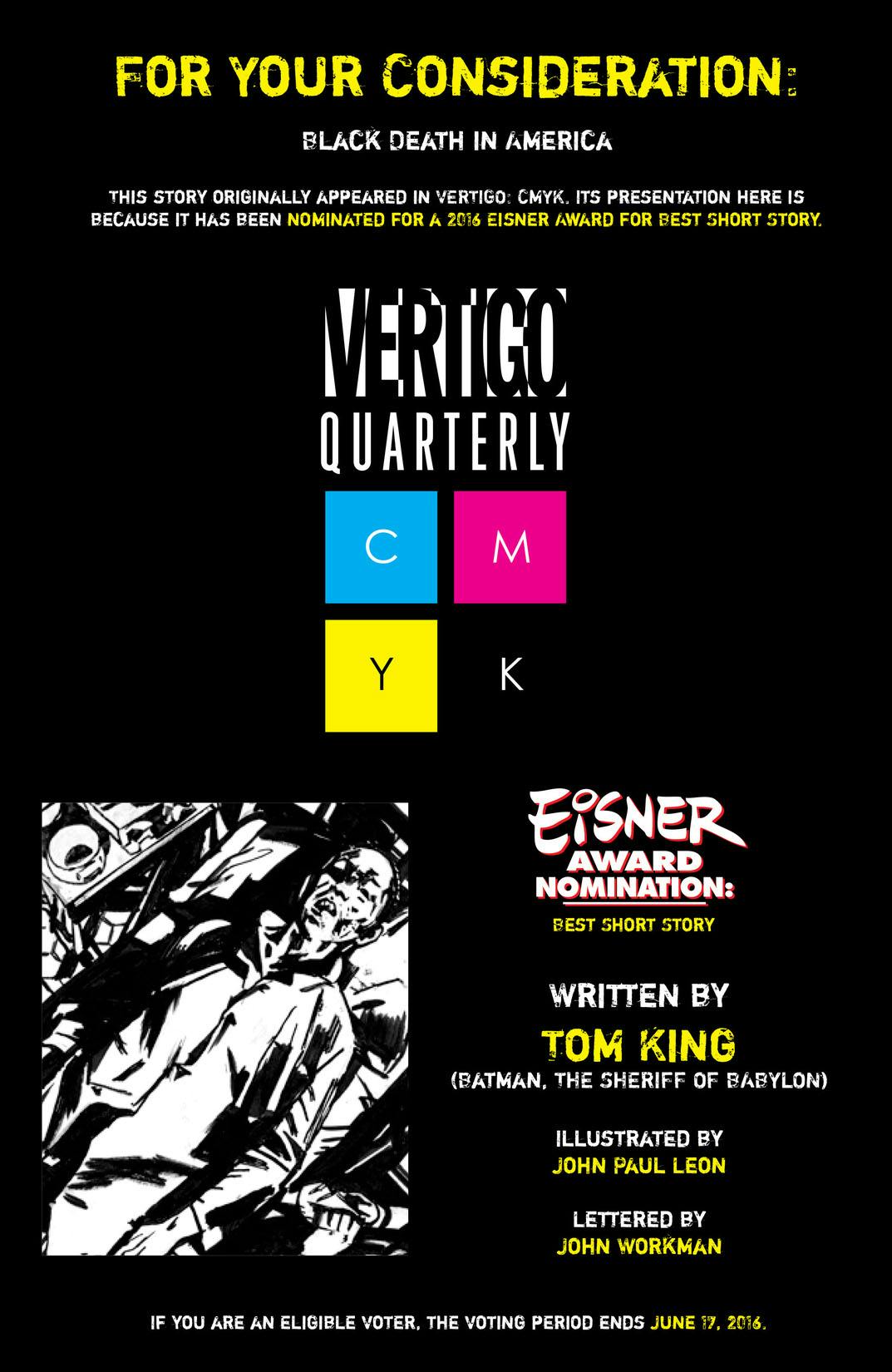 Black Death in America #1