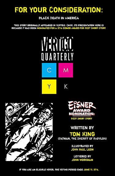 Black Death in America #1