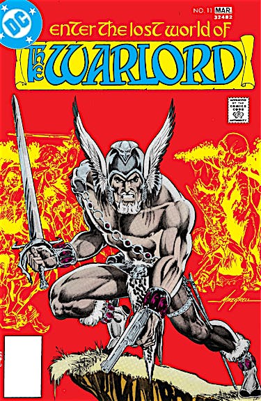 Warlord #11 preview images