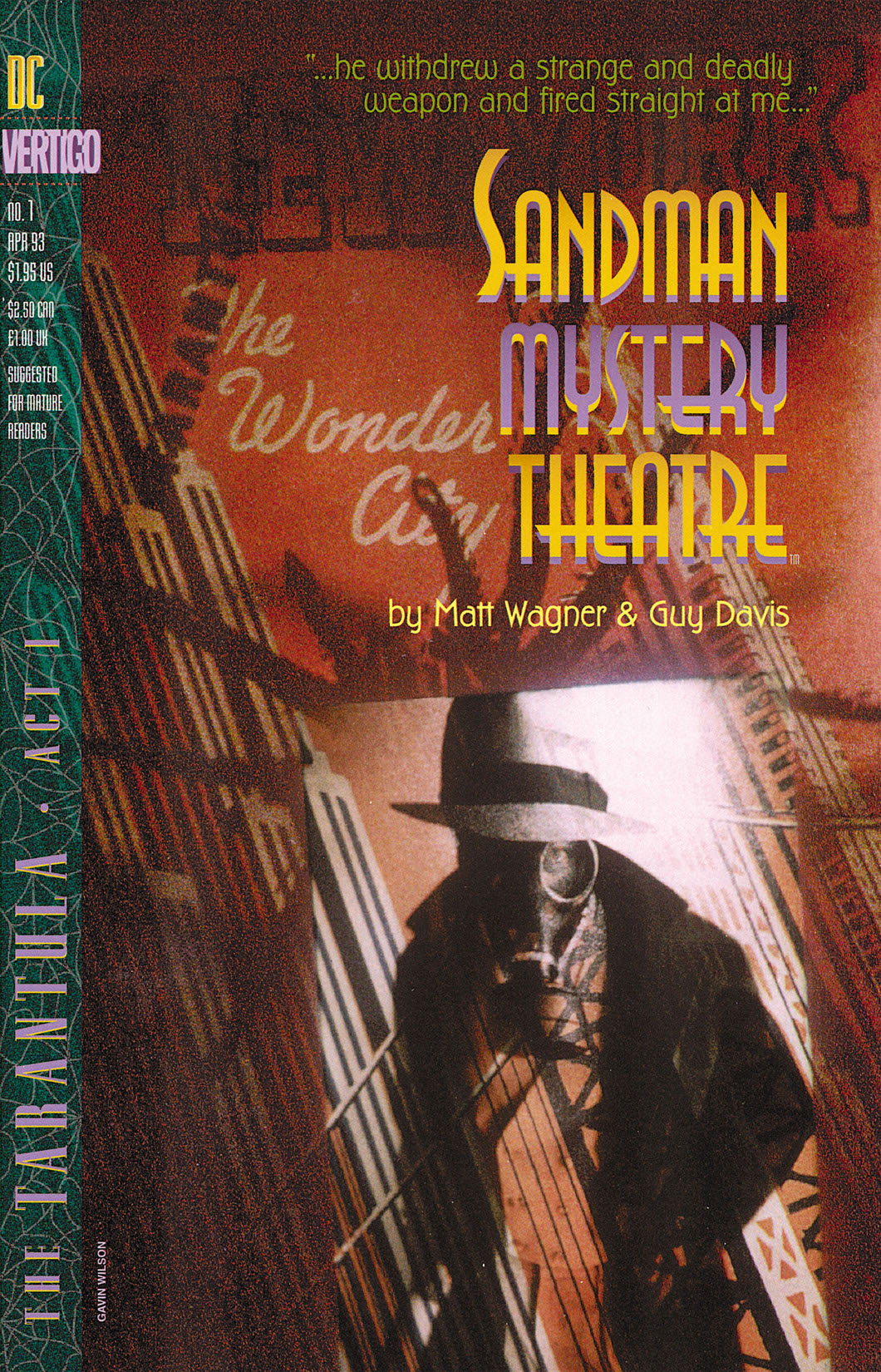 Sandman Mystery Theatre #1 preview images