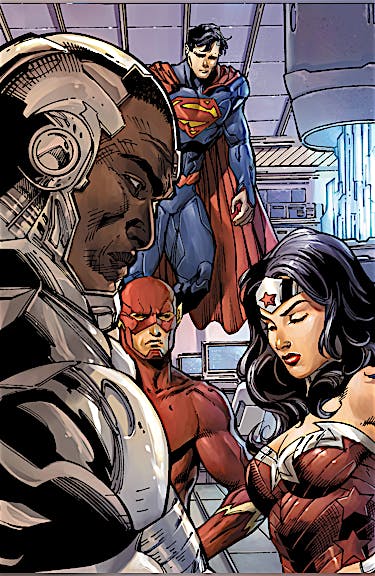 New 52 Justice League DC Go! Edition #26 preview images