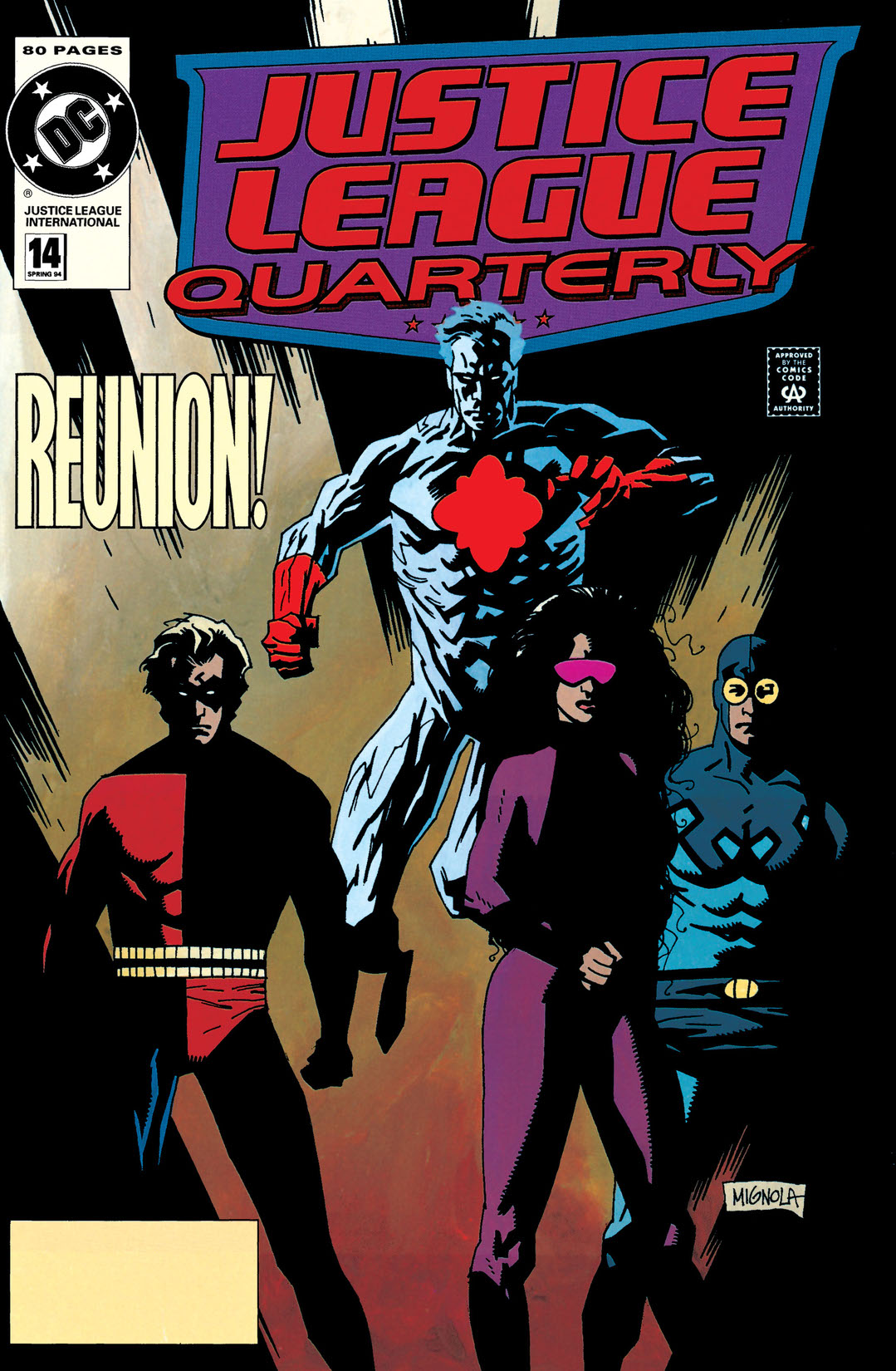 Justice League Quarterly #14 preview images