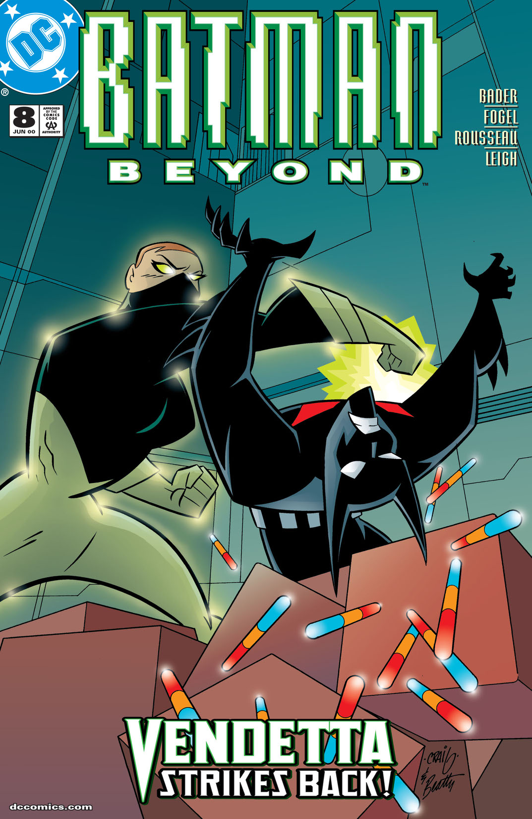 Batman Beyond (1999-) #8 preview images