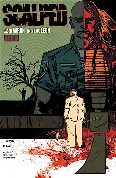 Scalped #12 preview images