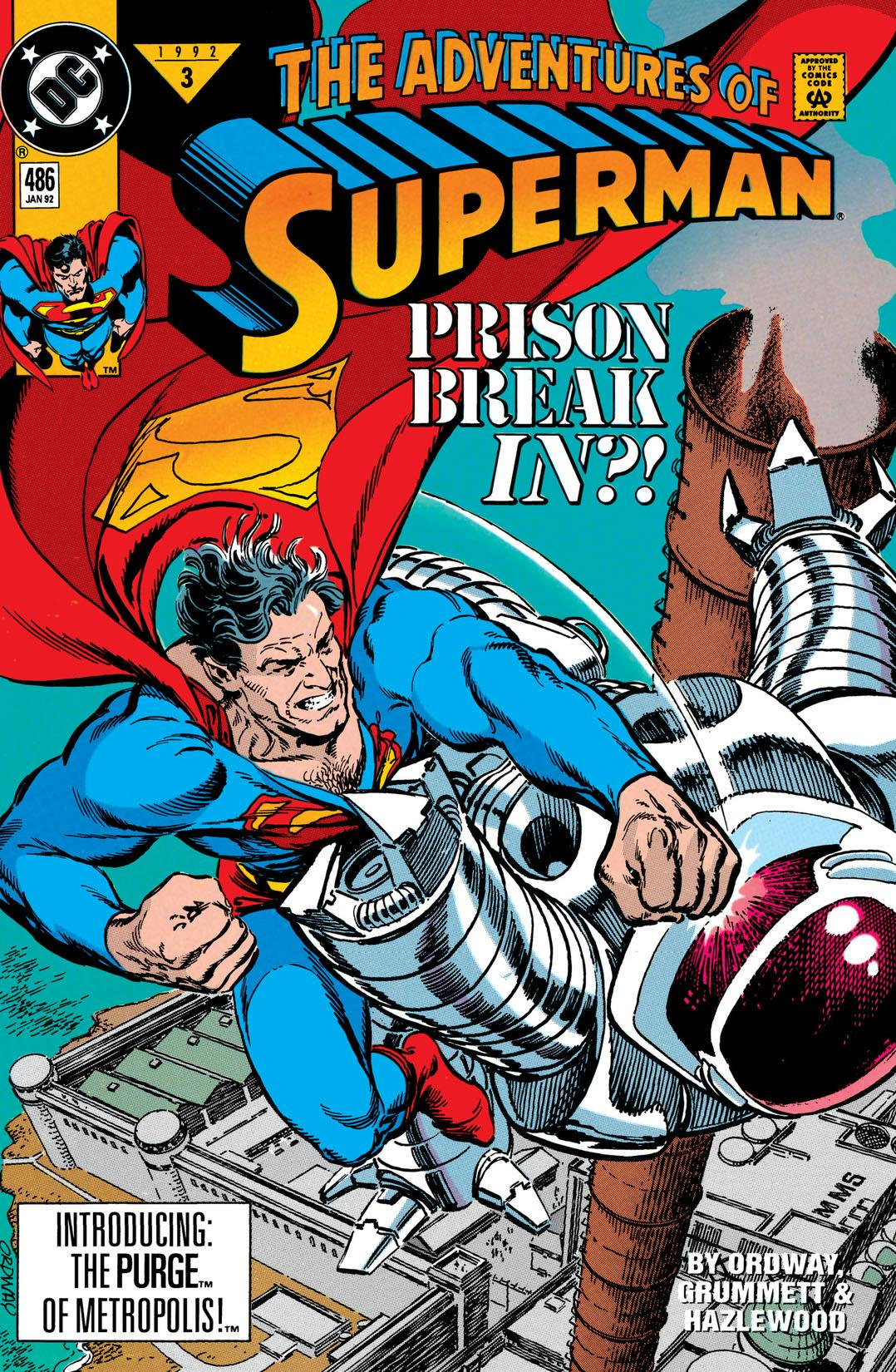 Adventures of Superman (1987-) #486 preview images