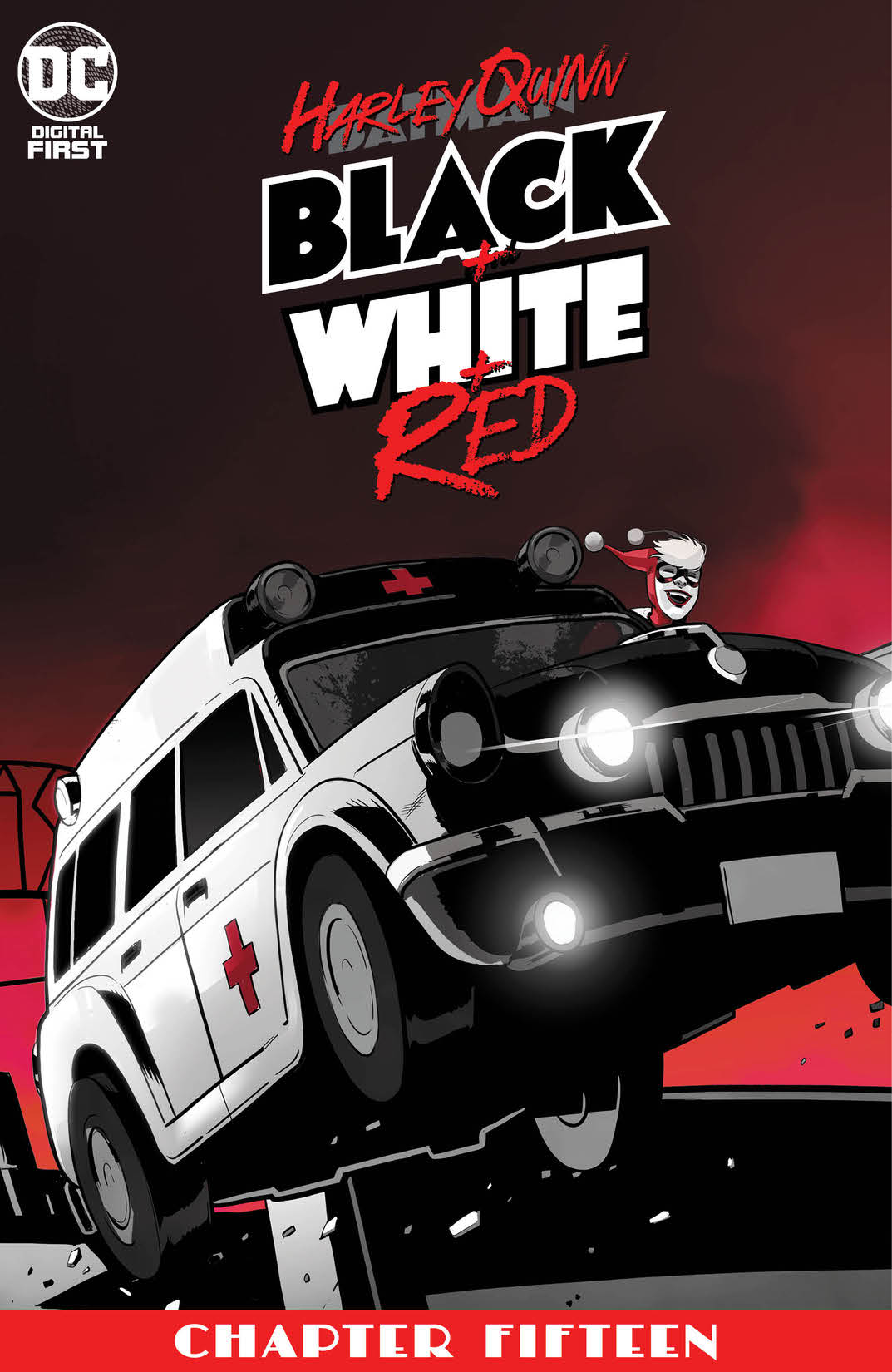 Harley Quinn Black + White + Red #15 preview images